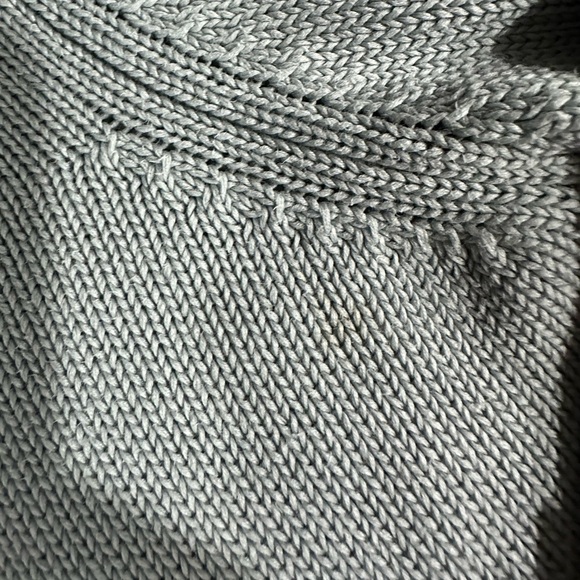 Burberry Knit 100% Cotton Nova Check Sweater Snap Turtleneck Size Small EUC - Picture 4 of 13